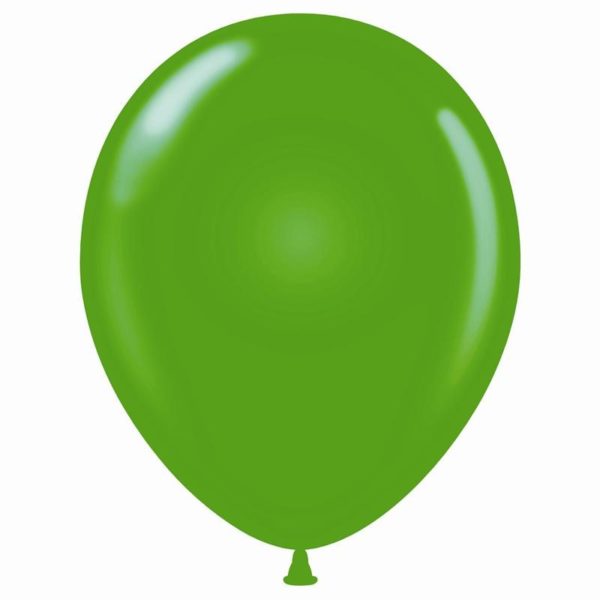 11" Green Premium Latex Balloons