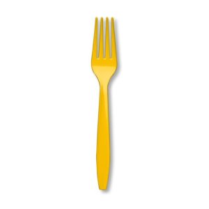 School Bus Yellow Forks