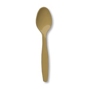 Glittering Gold Spoons