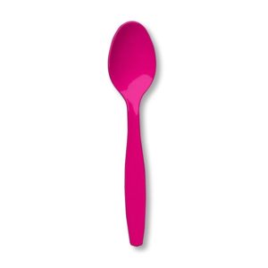 Hot Magenta Spoons