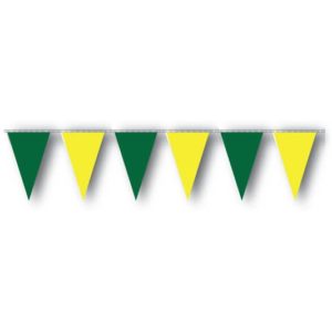 Green-Yellow 100ft Pennant Strings