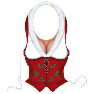 Plastic Santa's Helper Vest