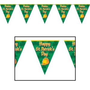 Happy St. Patricks Day Pennant Banner