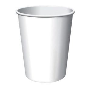 White 9 oz Paper Cups
