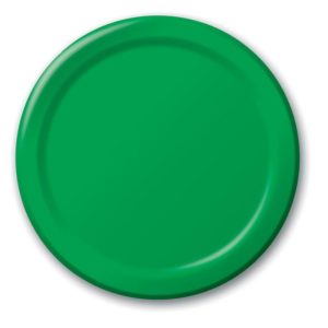 Emerald Green 9" Dinner Paper Plates
