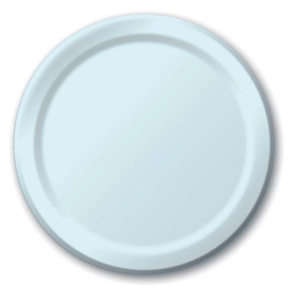 Pastel Blue 9" Dinner Paper Plates