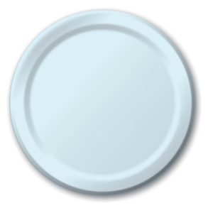 Pastel Blue 7" Luncheon Paper Plates