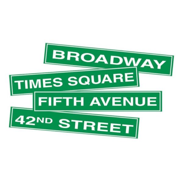 NYC Street Name Cutouts