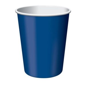 Navy 9 oz Paper Cups
