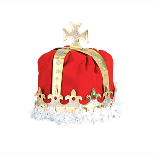 Royal King's Crowns in Red