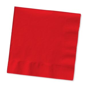 Classic Red Luncheon Napkins