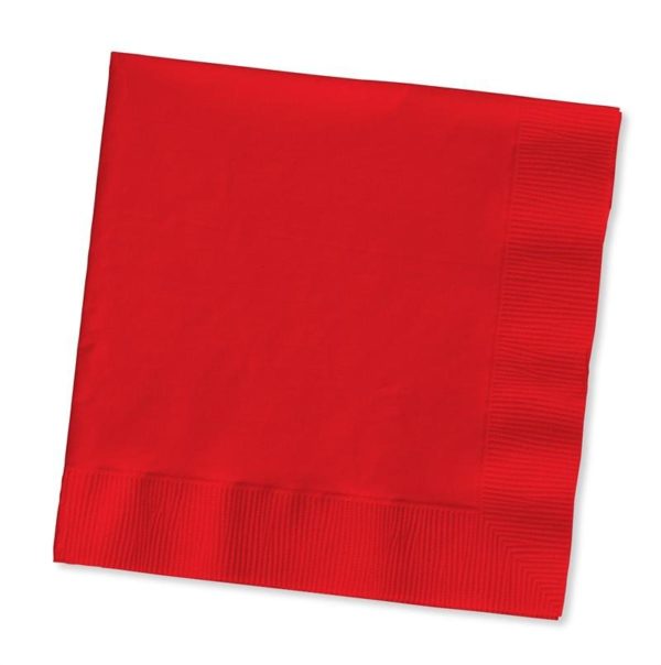 Classic Red Luncheon Napkins