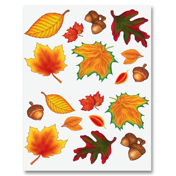 Fall Leaf Stickers