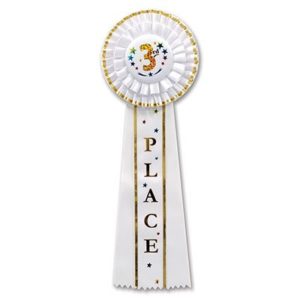 Deluxe Rosettes 3rd Place