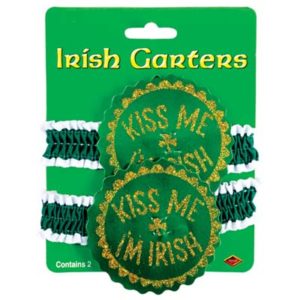 Kiss Me Irish Garters