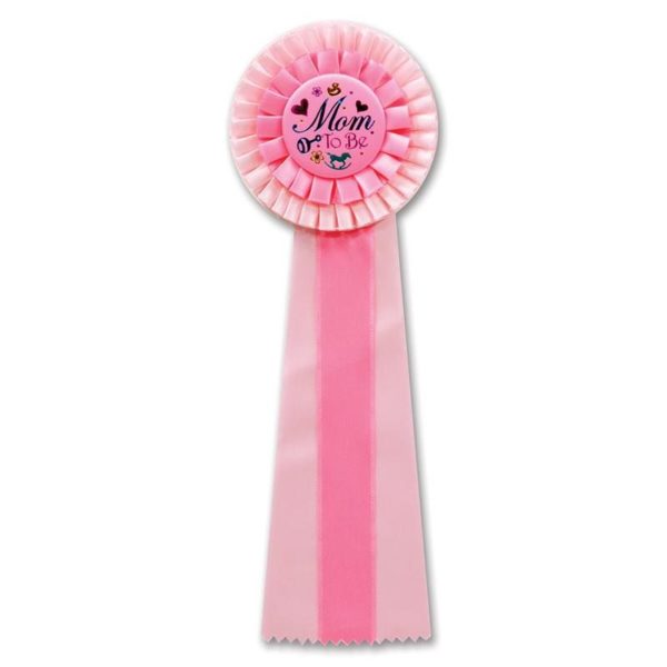Mom To Be Deluxe Rosettes Pink