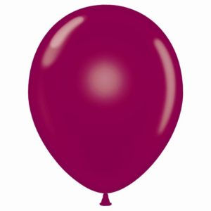 17" Crystal Burgundy Balloons