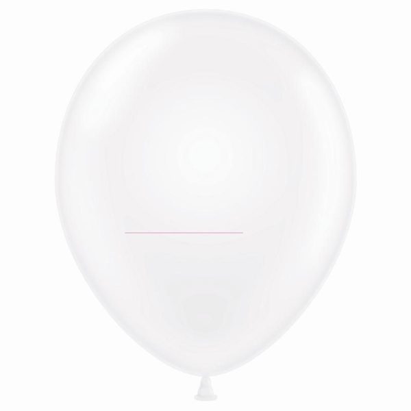 17" Crystal Clear Balloons