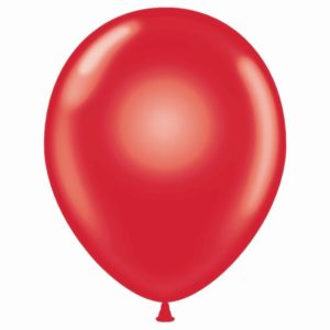 11" Crystal Red Latex Balloons