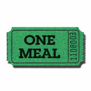 Premium One Meal Roll Tickets