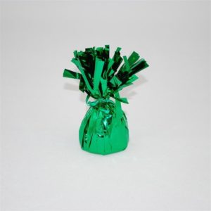 Green Foil Fringed Weight