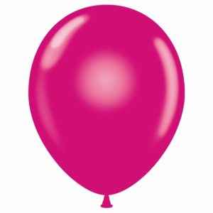 11" Crystal Magenta Latex Balloons