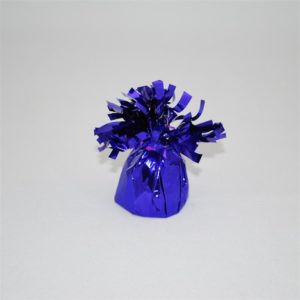 Purple Foil Fringed Weight