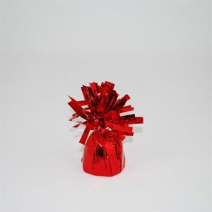 Red Foil Fringed Weight