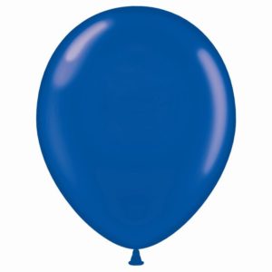 11" Crystal Blue Latex Balloons