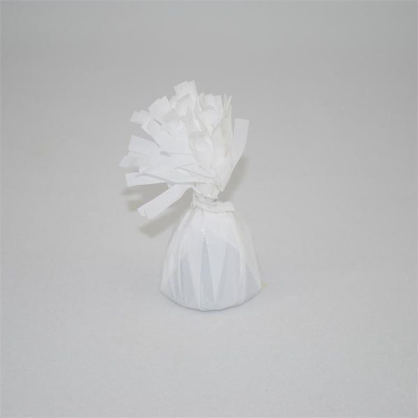 White Foil Fringed Weight
