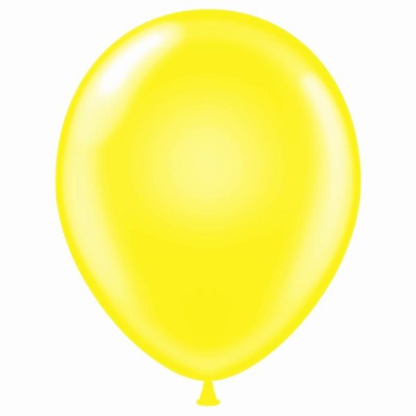 11" Yellow Latex Balloons