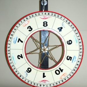 30" Boats Wheel 1-10 Numbers -Rental-