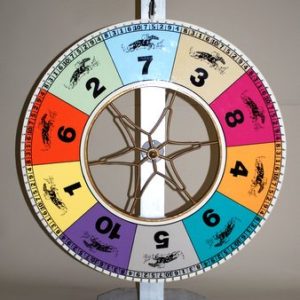 30" Race Track Wheel 1-10 Numbers -Rental-