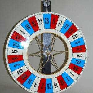 30" Red/White/Blue Wheel 1-30 Numbers -Rental-