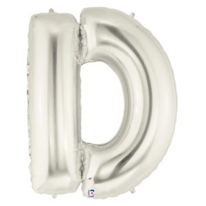 Jumbo Letter D Foil Balloon