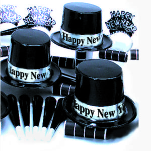 Silver Eclipse New Years Party Kit
