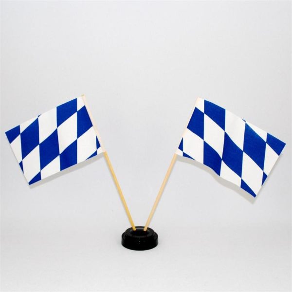 4" x 6" Bavarian Flag