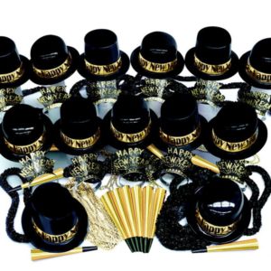 Gold Showboat New Years Party Kit