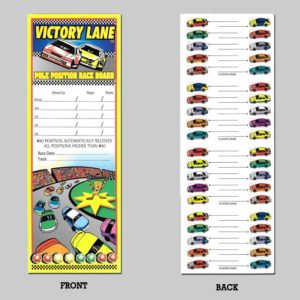 Victory Lane Pole Position Race Board - 5PK