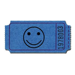Premium Smile Blue Roll Tickets