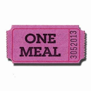 Purple Premium One Meal Roll Tickets