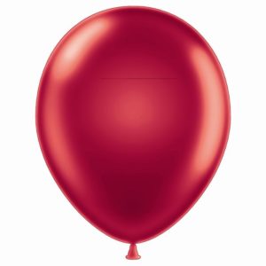 11" Metaltone Red Latex Balloons
