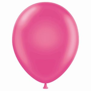 11" Hot Pink Latex Balloons