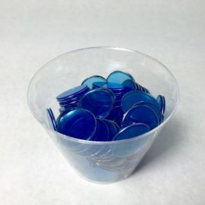 Blue Magnetic Bingo Chips