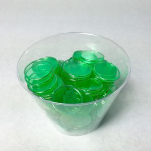 Green Magnetic Bingo Chips