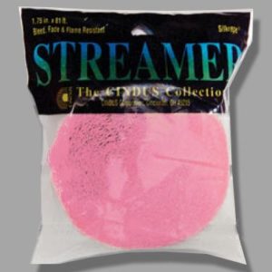 Pink Crepe Streamers