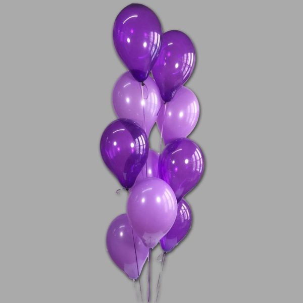 Purple & Lavender Balloon Cluster