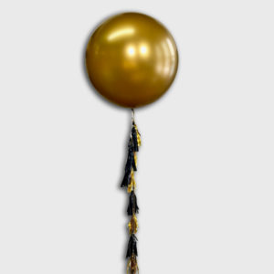 36 Gold Tassel Balloon