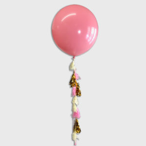 Jumbo 36" Pink Tassel Balloon