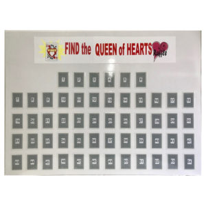 Large Queen of Hearts Board